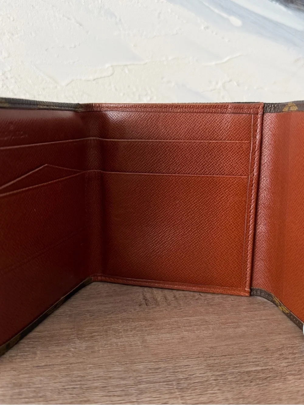 Louis Vuitton Brown Monogram Snap Compact Wallet